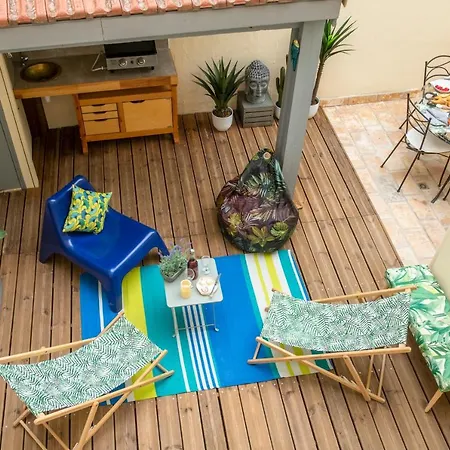 Apartment Farniente Avec Patio Et Clim Montpellier
